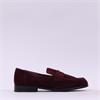 Wonders Plustac Classic Penny Loafer - Burgundy Suede